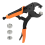 Heavy-Duty Snap Fastener Pliers Adjustable Tool with Three Dies for Le 1