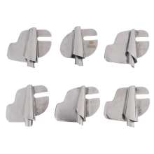 Stück Näh-Rollsaumfuß, 3 mm - 8 mm breit, schmal, Saummaschine Presse