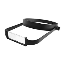 Loupe serre-tête Slimline avec 4 lentilles, réparation assistée de -Monté