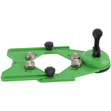 Diamant-Lochsäge-Set, 17-teilig, Bohrer-Sets mit Doppel-Saugnäpfen, Gu