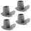 Walker Ski Glides, 4 pezzi, piedini di ricambio per scivoli resistenti 2