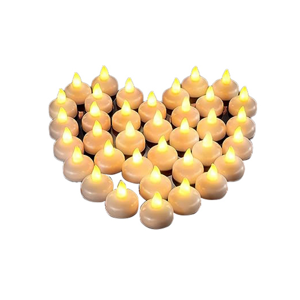 48 Flameless Water Candles, Floating Electronic Wedding Pool Dinner Ca-image-OPC-PJPY5Z7-NEW