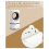 Pacote com 60 placas de cola de reposição de 4,3 polegadas para carro adesivo de recarga interna 3