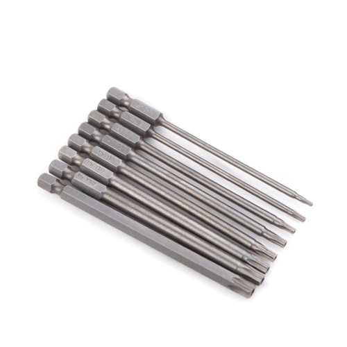 Set șurubelnițe S2 multifuncționale, 8 buc., 100 mm, cu cap hexagonal, extins 1