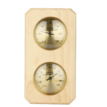 Saunathermometer 2 in 1 Holz Hygrothermograph Innen Celsius & Hygr