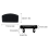 40 pezzi 57x9mm supporti terminali per doghe in plastica per mobili 6