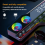 V18 Dazzle Colour-luidsprekers voor thuis, desktopcomputer, gameconsole, groot geluid, LED-lampjes 9