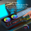V18 Dazzle Colour-luidsprekers voor thuis, desktopcomputer, gameconsole, groot geluid, LED-lampjes 6