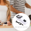 Electric Knife Sharpener Sharpeners for Kitchen Knives Portable Tool 8