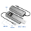 6-i-1 M.2 SSD HUB USB C Dockingstation med Disk Storage 3.0 Type til 7