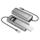 6-i-1 M.2 SSD HUB USB C Dockingstation med Disk Storage 3.0 Type til 1