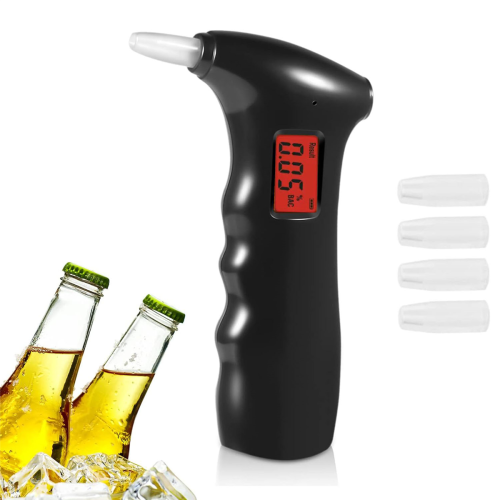 Alkometer, bærbar digital alkoholmåler til åndedræt, LCD-skærm til børn 2
