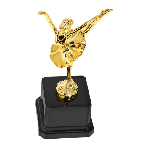 Pachet de 2 trofee de balet pentru copii, cupe de premii pentru competiții 2