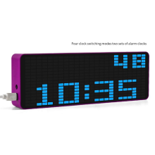 Farb-LED-Musikspektrum, elektronische Uhr, Klangsteuerung, Rhythmuslicht 1