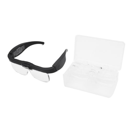 Magnifying Glasses with Light,Lenses Eyeglasses Magnifier for Hobby, C