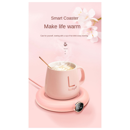 USB Tasse Wärmer Mini Tragbare Kaffee Becher Heizung Coaster Smart Digital 2