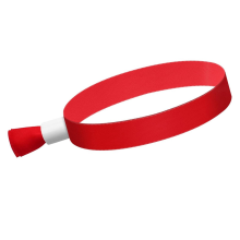 100 Pcs Cloth Event Wristbands, Colored Wrist Bands for Events, Concer