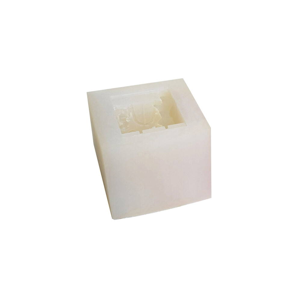 Molde De Silicona Para Velas Perfumadas NavideñAs, DecoracióN De Yeso Para El Hogar-image