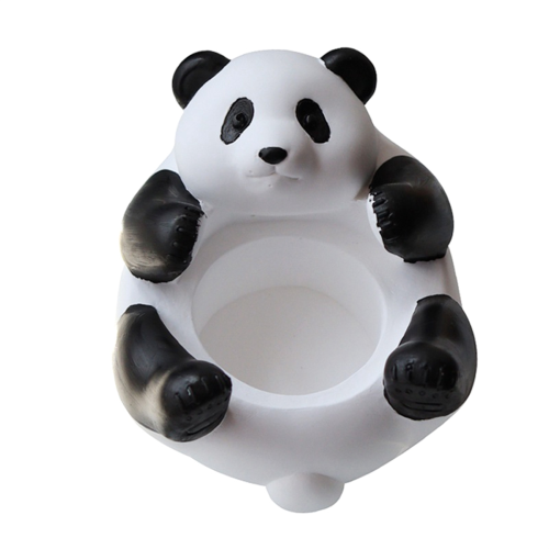 Teelichthalter, entzückender Panda-Halter, Ring, Schmucktablett, Dekoration