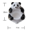 Teelichthalter, entzückender Panda-Halter, Ring, Schmucktablett, Dekoration 5