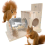 Squirrel Feeding Box Food Container Wooden Pet Storage Tools Bird Feed 3