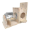 Squirrel Feeding Box Food Container Wooden Pet Storage Tools Bird Feed 2