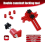 9PCS Car Main Cam Timing Sprocket Gear Locking Tool Set, Bump Double C 8