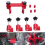9PCS Car Main Cam Timing Sprocket Gear Locking Tool Set, Bump Double C 3