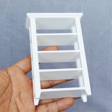 Miniaturmöbel Modell 4 Ebenen Regal Display Rack 1: 12 Puppenhaus