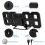 3D LED Digital Uhr Leuchtende Wand Multifunktionale USB Stecker in Electro 5