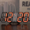 3D LED Digital Uhr Leuchtende Wand Multifunktionale USB Stecker in Electro 10