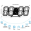 3D LED Digital Uhr Leuchtende Wand Multifunktionale USB Stecker in Electro 4