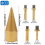 5Pcs Drill Bit Removable Cones Kindling Wood Splitting Logs Bits Heavy 4