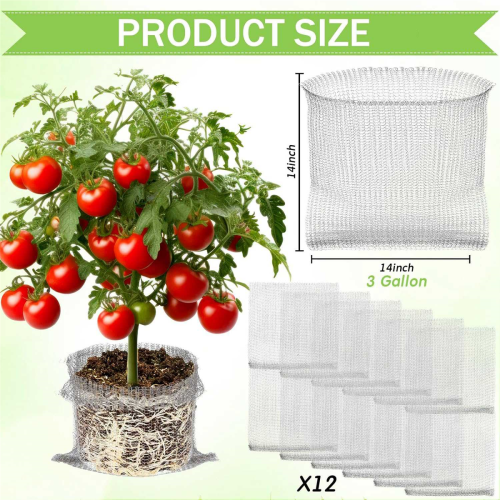 Plant Root Guard Baskets Wire Basket Mole and Vole Mesh for Garden Pot 2