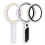 Handlupe mit LED-Licht, beleuchtete Lupe R 6