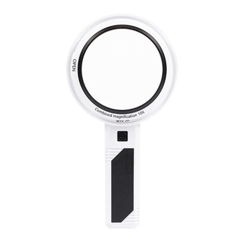 Handlupe mit LED-Licht, beleuchtete Lupe R