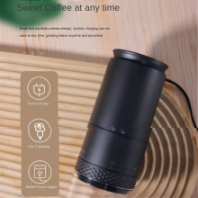 Elektrische Kaffeemühle mit Externe Einstellung USB Automatische Bean fo