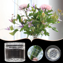 stk. spiralformet Ikebana stilkholder, gennemsigtigt genanvendeligt blomstergitter til