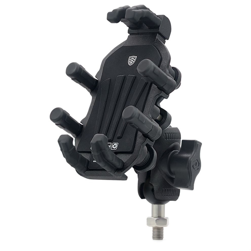 Motorcycle Fork Stem Phone Mount With Vibration Dampener, Adjustable C 4852461747408
