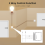 Graffiti Intelligenter ZigBee Dimmer Ein/Aus 2-Wege Dark Box Smart Switch 4