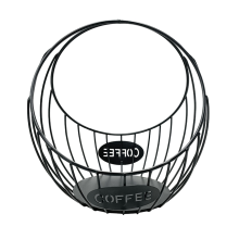 Kaffeepadhalter, Tassenhalter für die Theke, Organizer-Tassenkorb für Zuhause