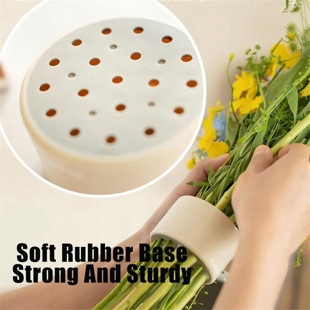 SpiralföRmiger Ikebana-Stielhalter, Wiederverwendbares Blumengitter FüR Vase, BlüTenform-image