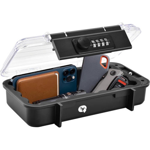 Lock Box, telefoonbeveiliging, transparante waterdichte reiskluis voor buiten, PA 2