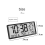 LCD-Digitalwecker mit Temperatursensor für Desktop und Wandmontage 1