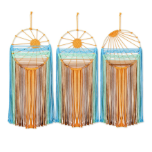 Pcs Traum Catcher Wand Decor Boho Macrame Sonnenaufgang Sonnenschein Sonnenuntergang Ki