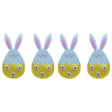 Osterhase Filz Besteck Halter Utensil Halter Beutel Taschen Hülse für