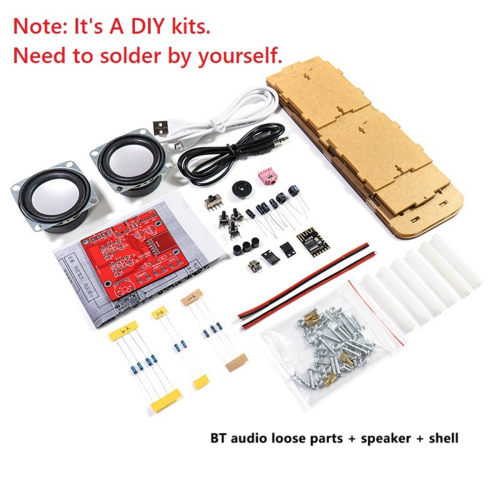 DIY Bluetooth Speaker Kit USB Mini Home Stereo Sound Amplifier Electro 2