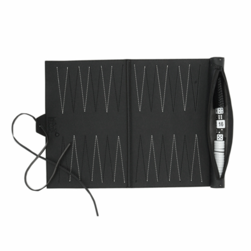 Roll Up Backgammon Sets Portable Travel Board Game Set for Adults and 2