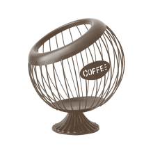 Espresso Kapsel Halter Container Zähler Kaffee Pod Snack Obst Orgel