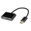 DP til -kompatibel VGA 2-i-1 dockingstation aluminiumslegering hub til pc 1